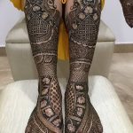 Фото Мехенди на ступне (рисунки хной) от 08.09.2018 №154 - Mehendi foot - tatufoto.com