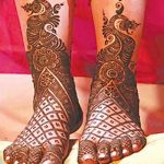 Фото Мехенди на ступне (рисунки хной) от 08.09.2018 №155 - Mehendi foot - tatufoto.com