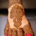 Фото Мехенди на ступне (рисунки хной) от 08.09.2018 №254 - Mehendi foot - tatufoto.com