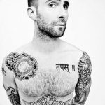 Фото Тату Адама Левина от 21.09.2018 №034 - Adam Levine tattoo - tatufoto.com