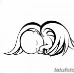 Фото Эскиз тату купидон от 11.09.2018 №069 - Sketch of tattoo cupid - tatufoto.com