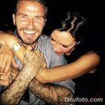 Фото тату Дэвида Бекхэма от 17.09.2018 №008 - tattoo of David Beckham - tatufoto.com