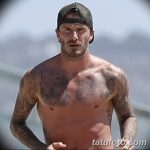 Фото тату Дэвида Бекхэма от 17.09.2018 №015 - tattoo of David Beckham - tatufoto.com