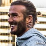 Фото тату Дэвида Бекхэма от 17.09.2018 №054 - tattoo of David Beckham - tatufoto.com