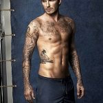 Фото тату Дэвида Бекхэма от 17.09.2018 №055 - tattoo of David Beckham - tatufoto.com