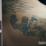 Фото тату Дэвида Бекхэма от 17.09.2018 №056 - tattoo of David Beckham - tatufoto.com