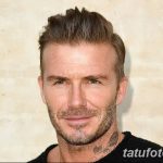 Фото тату Дэвида Бекхэма от 17.09.2018 №062 - tattoo of David Beckham - tatufoto.com