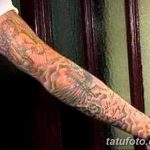 Фото тату Дэвида Бекхэма от 17.09.2018 №088 - tattoo of David Beckham - tatufoto.com