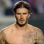 Фото тату Дэвида Бекхэма от 17.09.2018 №093 - tattoo of David Beckham - tatufoto.com