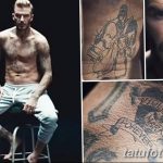 Фото тату Дэвида Бекхэма от 17.09.2018 №104 - tattoo of David Beckham - tatufoto.com