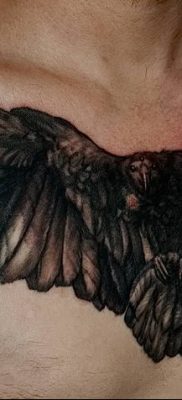 Фото тату ворон от 15.09.2018 №116 — raven tattoos — tatufoto.com