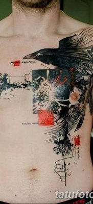 Фото тату ворон от 15.09.2018 №119 — raven tattoos — tatufoto.com
