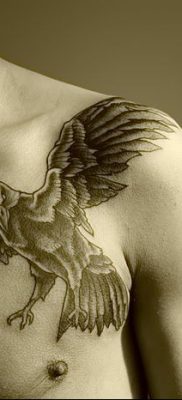 Фото тату ворон от 15.09.2018 №128 — raven tattoos — tatufoto.com