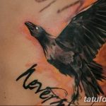 Фото тату ворон от 15.09.2018 №139 - raven tattoos - tatufoto.com