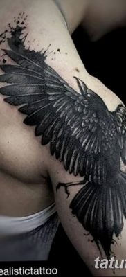 Фото тату ворон от 15.09.2018 №185 — raven tattoos — tatufoto.com