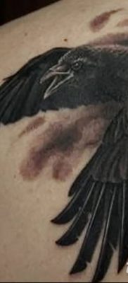 Фото тату ворон от 15.09.2018 №193 — raven tattoos — tatufoto.com
