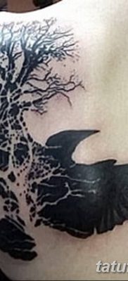 Фото тату ворон от 15.09.2018 №199 — raven tattoos — tatufoto.com