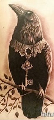Фото тату ворон от 15.09.2018 №209 — raven tattoos — tatufoto.com