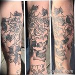 Фото тату кастет от 11.09.2018 №001 - tattoo brass knuckles - tatufoto.com