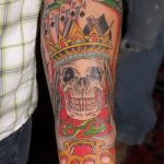 Фото тату кастет от 11.09.2018 №034 - tattoo brass knuckles - tatufoto.com