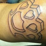 Фото тату кастет от 11.09.2018 №077 - tattoo brass knuckles - tatufoto.com