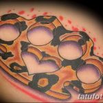 Фото тату кастет от 11.09.2018 №080 - tattoo brass knuckles - tatufoto.com