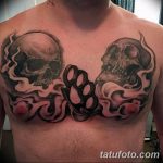 Фото тату кастет от 11.09.2018 №088 - tattoo brass knuckles - tatufoto.com