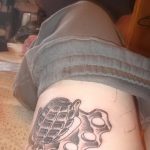 Фото тату кастет от 11.09.2018 №106 - tattoo brass knuckles - tatufoto.com