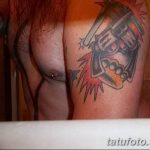 Фото тату кастет от 11.09.2018 №108 - tattoo brass knuckles - tatufoto.com