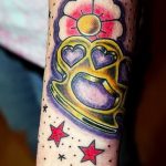 Фото тату кастет от 11.09.2018 №109 - tattoo brass knuckles - tatufoto.com