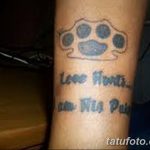 Фото тату кастет от 11.09.2018 №124 - tattoo brass knuckles - tatufoto.com