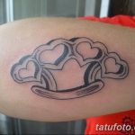 Фото тату кастет от 11.09.2018 №139 - tattoo brass knuckles - tatufoto.com