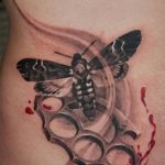 Фото тату кастет от 11.09.2018 №150 - tattoo brass knuckles - tatufoto.com
