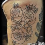 Фото тату кастет от 11.09.2018 №167 - tattoo brass knuckles - tatufoto.com