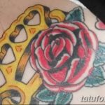 Фото тату кастет от 11.09.2018 №182 - tattoo brass knuckles - tatufoto.com