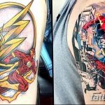 Фото тату комиксы супергерои от 03.09.2018 №055 - tattoos comics superher - tatufoto.com