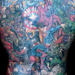 Фото тату комиксы супергерои от 03.09.2018 №088 - tattoos comics superher - tatufoto.com