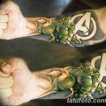 Фото тату комиксы супергерои от 03.09.2018 №090 - tattoos comics superher - tatufoto.com