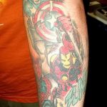 Фото тату комиксы супергерои от 03.09.2018 №102 - tattoos comics superher - tatufoto.com