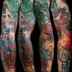 Фото тату комиксы супергерои от 03.09.2018 №133 - tattoos comics superher - tatufoto.com