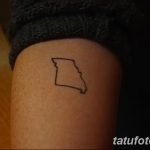Фото тату контур от 01.09.2018 №003 - Photo tattoo outline - tatufoto.com