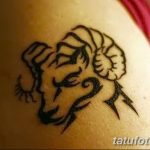 Фото тату контур от 01.09.2018 №042 - Photo tattoo outline - tatufoto.com