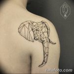 Фото тату контур от 01.09.2018 №055 - Photo tattoo outline - tatufoto.com