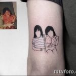 Фото тату контур от 01.09.2018 №060 - Photo tattoo outline - tatufoto.com