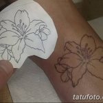Фото тату контур от 01.09.2018 №062 - Photo tattoo outline - tatufoto.com