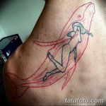 Фото тату контур от 01.09.2018 №070 - Photo tattoo outline - tatufoto.com