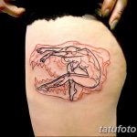 Фото тату контур от 01.09.2018 №072 - Photo tattoo outline - tatufoto.com