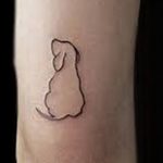 Фото тату контур от 01.09.2018 №085 - Photo tattoo outline - tatufoto.com