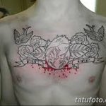 Фото тату контур от 01.09.2018 №092 - Photo tattoo outline - tatufoto.com