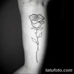Фото тату контур от 01.09.2018 №120 - Photo tattoo outline - tatufoto.com